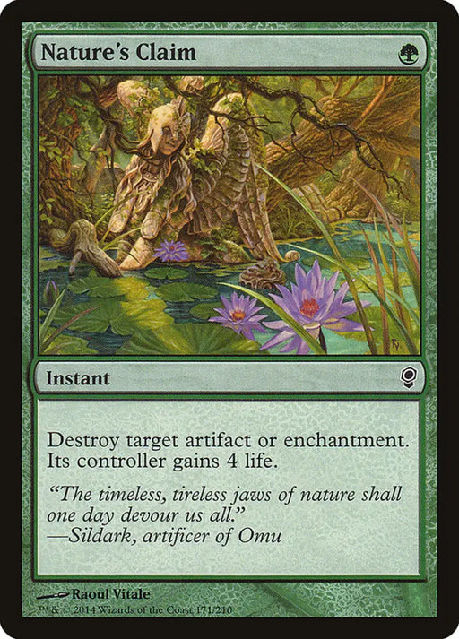 Nature’s Claim [Conspiracy] - MTG Single