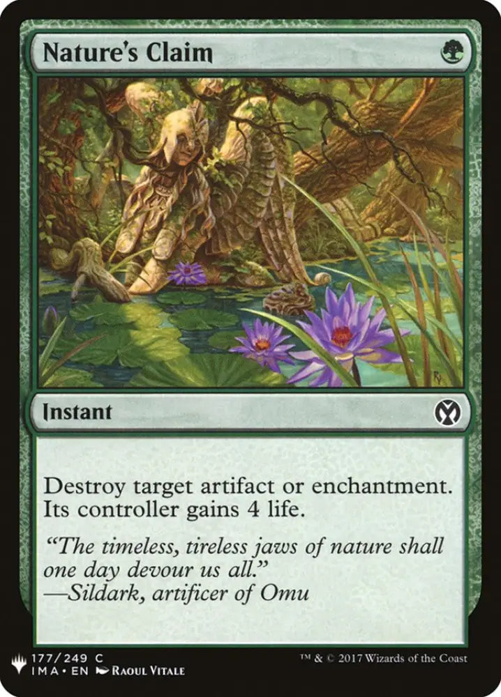 Nature’s Claim [Mystery Booster] - MTG Single