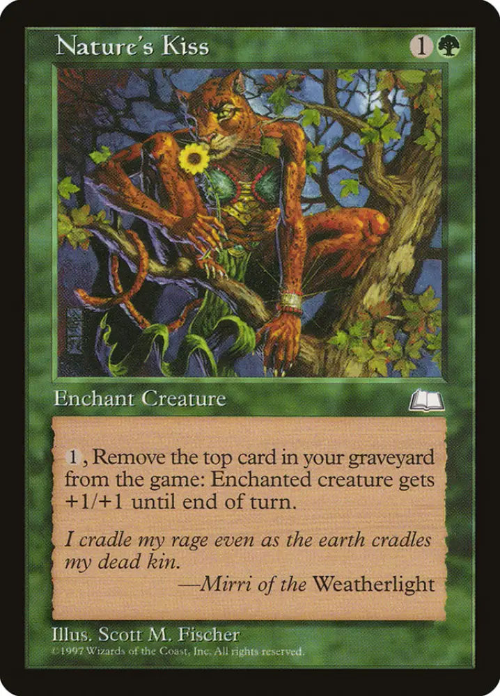 Nature’s Kiss [Weatherlight] - MTG Single