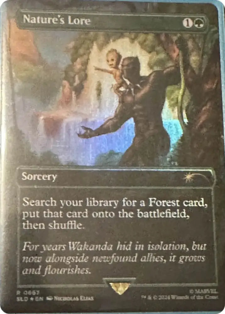 Nature’s Lore (867) (Rainbow Foil) [Secret Lair Drop Series] - MTG Single