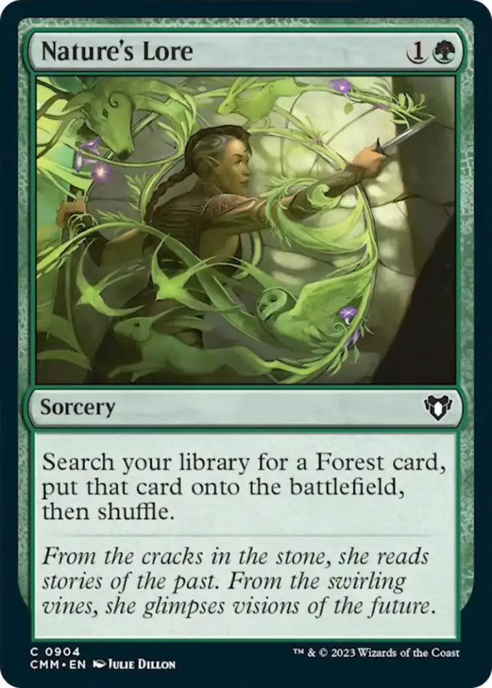 Nature’s Lore [Commander Masters] - MTG Single