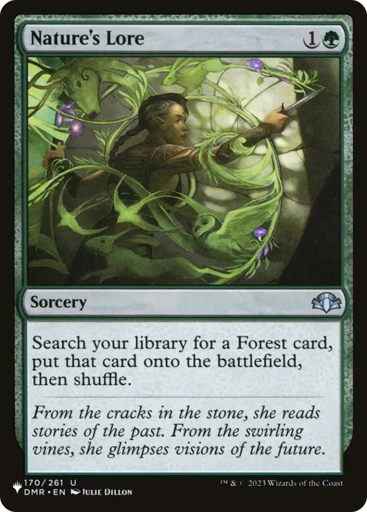 Nature’s Lore (DMR) [The List] - MTG Single
