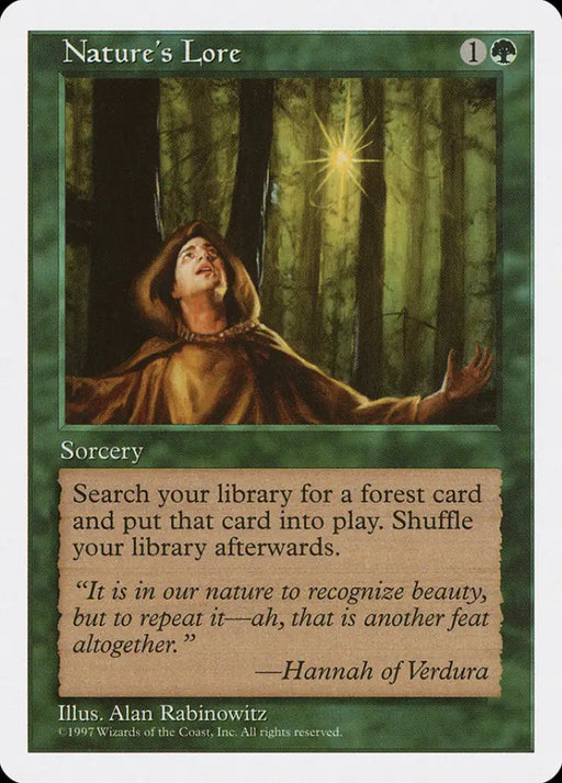 Nature’s Lore [Fifth Edition] - MTG Single