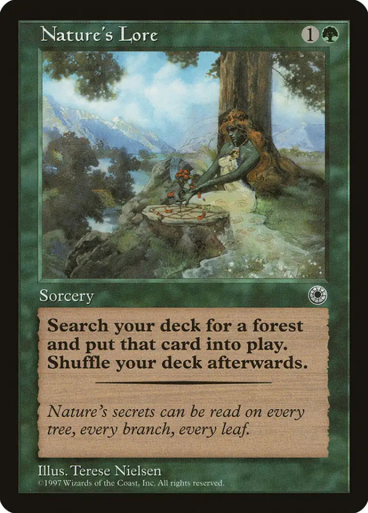 Nature’s Lore [Portal] - MTG Single