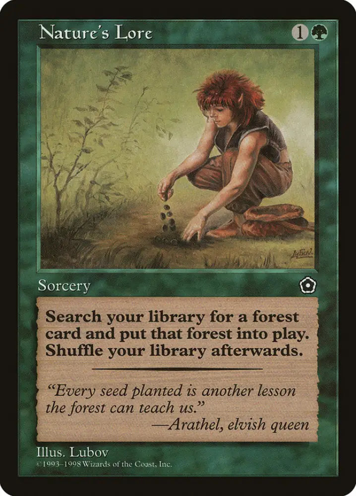 Nature’s Lore [Portal Second Age] - MTG Single