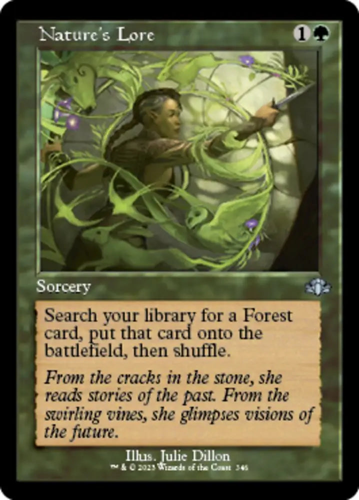 Nature’s Lore (Retro) [Dominaria Remastered] - MTG Single