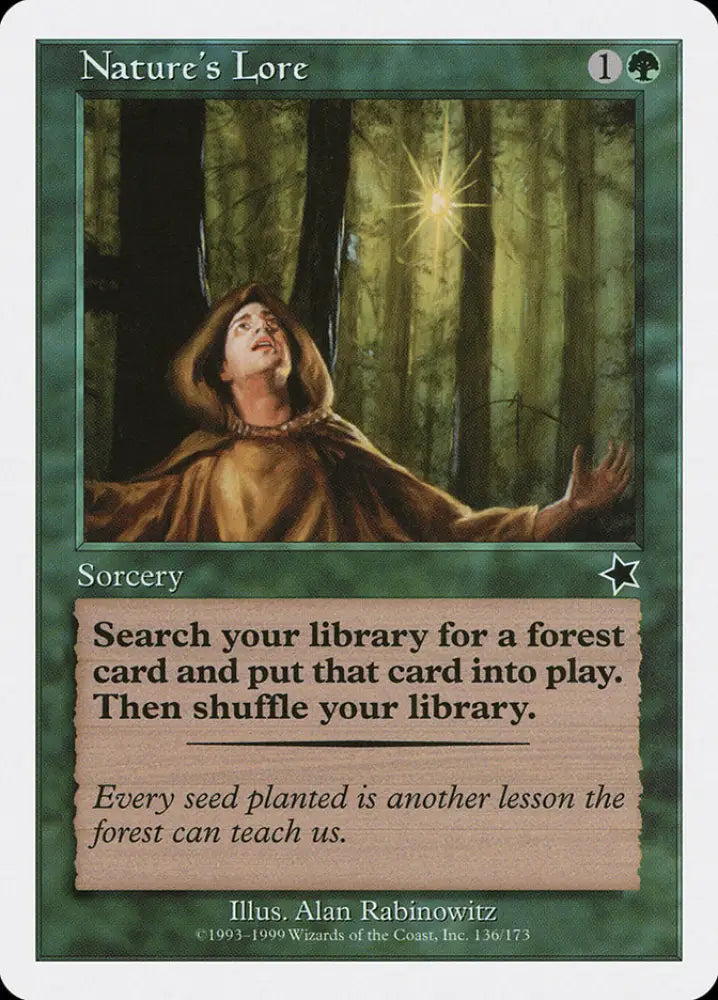 Nature’s Lore [Starter 1999] - MTG Single