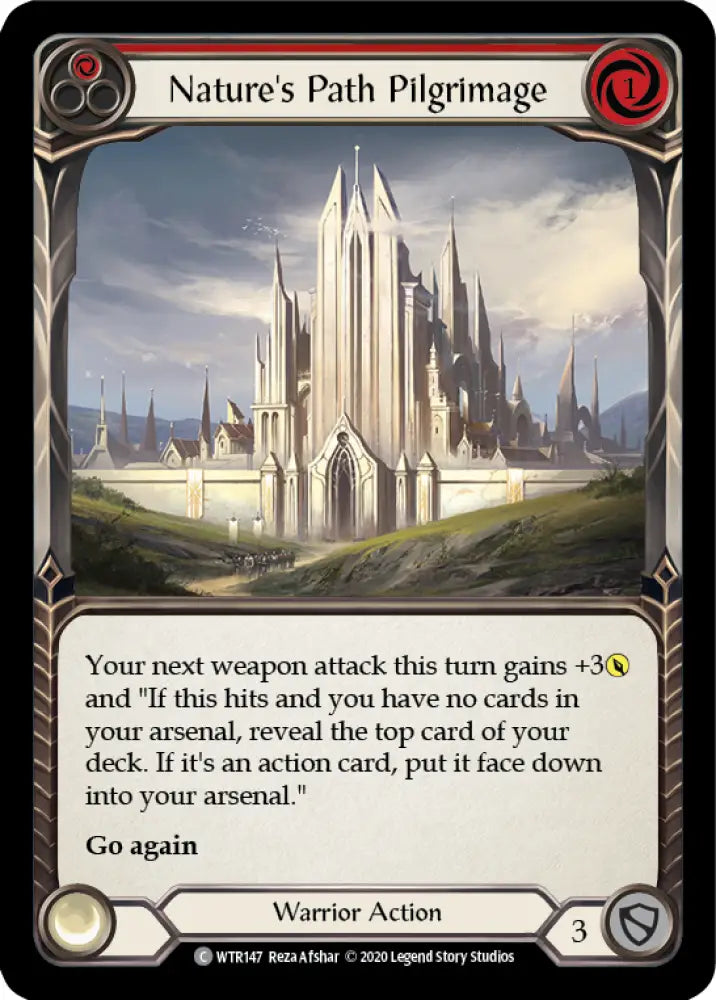 Nature’s Path Pilgrimage (Red) [Welcome to Rathe Unlimited] Unlimited Normal - Flesh And Blood Single