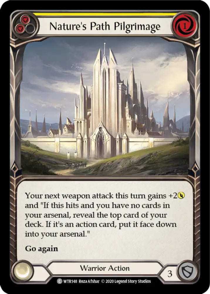 Nature’s Path Pilgrimage (Yellow) [Welcome to Rathe Unlimited] Unlimited Normal - Flesh And Blood Single