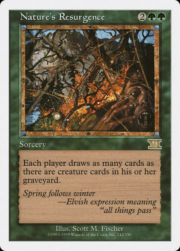 Nature’s Resurgence [Classic Sixth Edition] - MTG Single