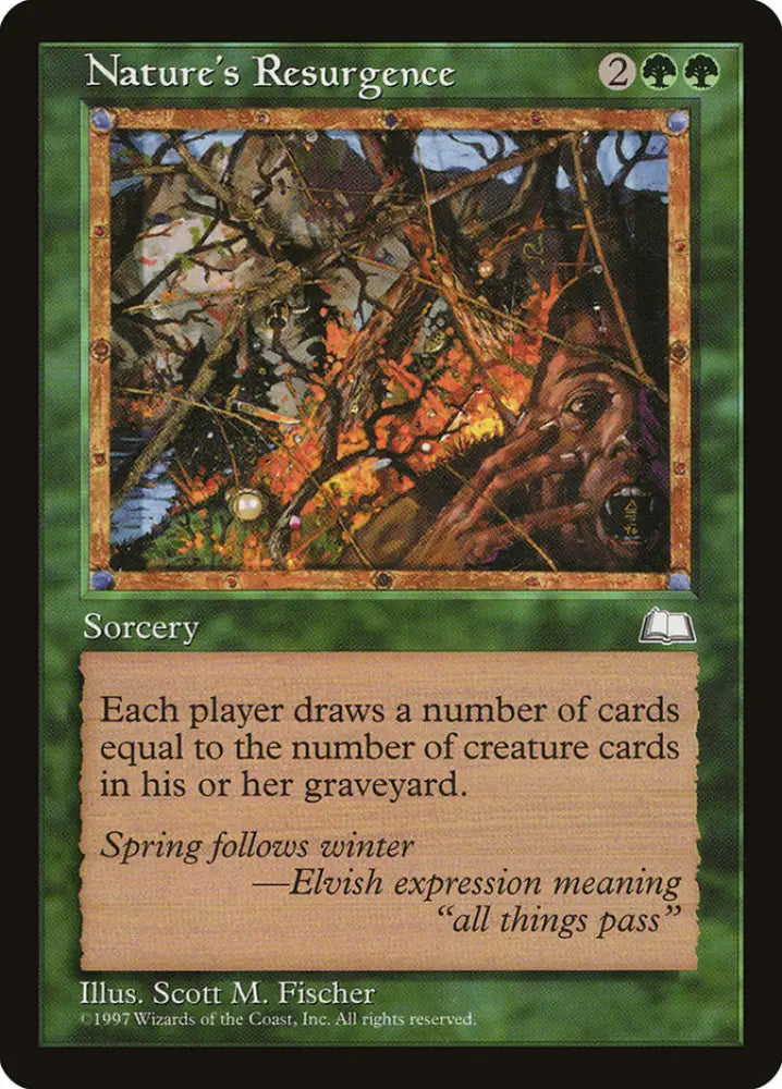 Nature’s Resurgence [Weatherlight] - MTG Single