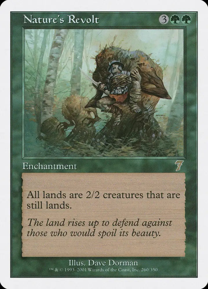 Nature’s Revolt [Seventh Edition] - MTG Single