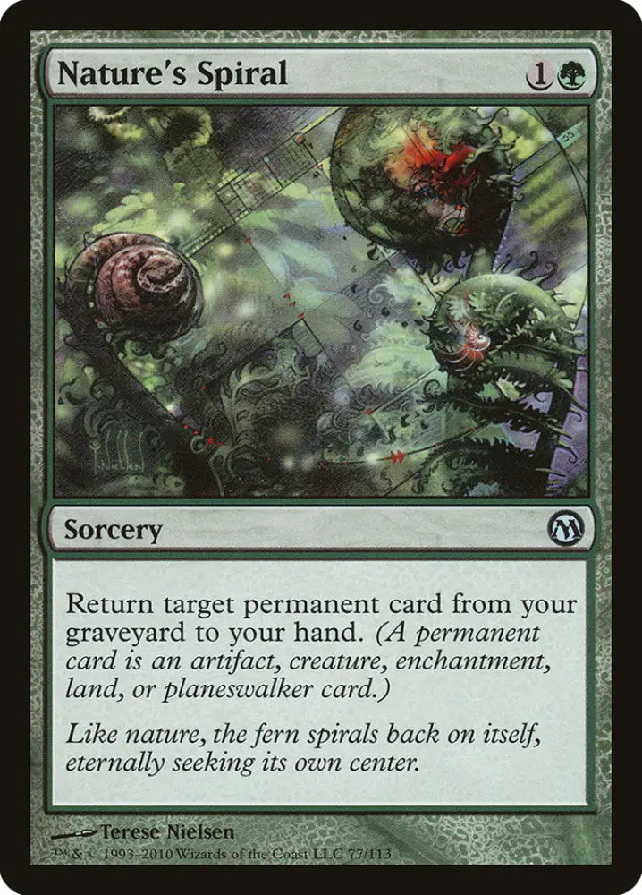 Nature’s Spiral [Duels of the Planeswalkers] - MTG Single