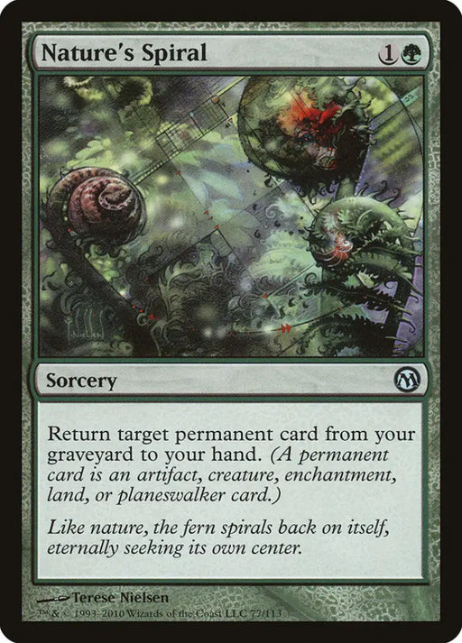 Nature’s Spiral [Duels of the Planeswalkers] - MTG Single