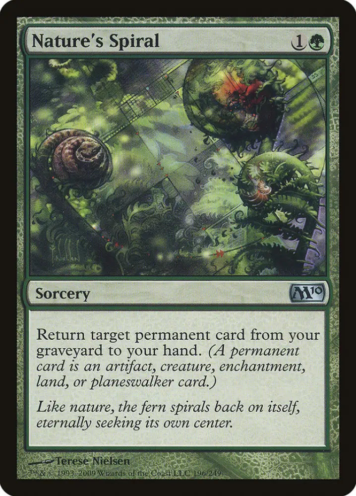 Nature’s Spiral [Magic 2010] - MTG Single