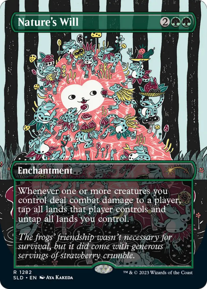 Nature’s Will (Borderless) [Secret Lair Drop Series] - MTG Single