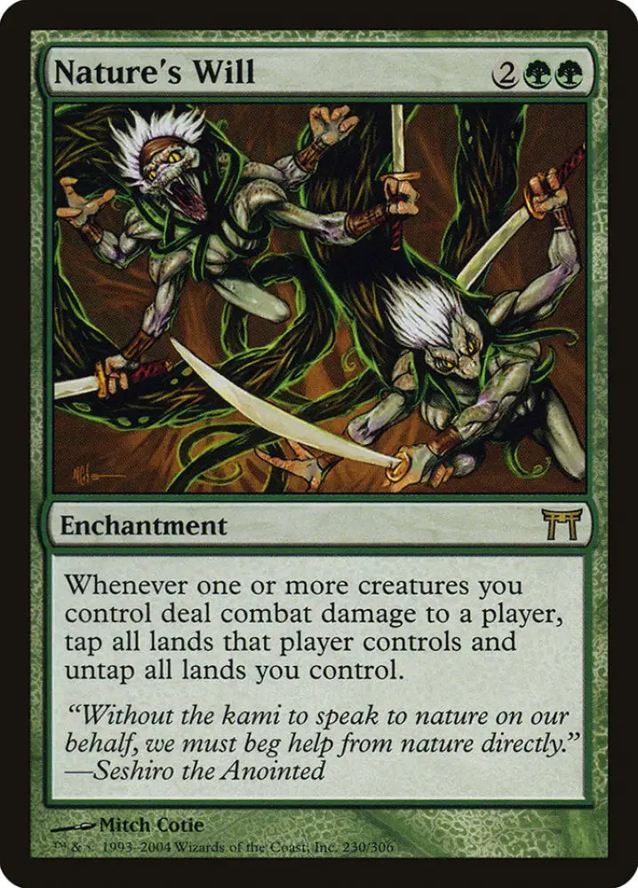 Nature’s Will [Champions of Kamigawa] - MTG Single