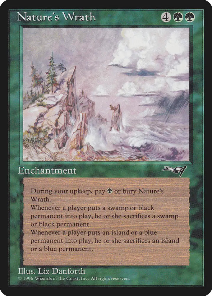 Nature’s Wrath [Alliances] - MTG Single