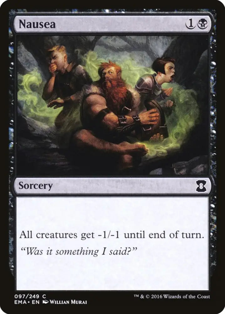 Nausea [Eternal Masters] - MTG Single