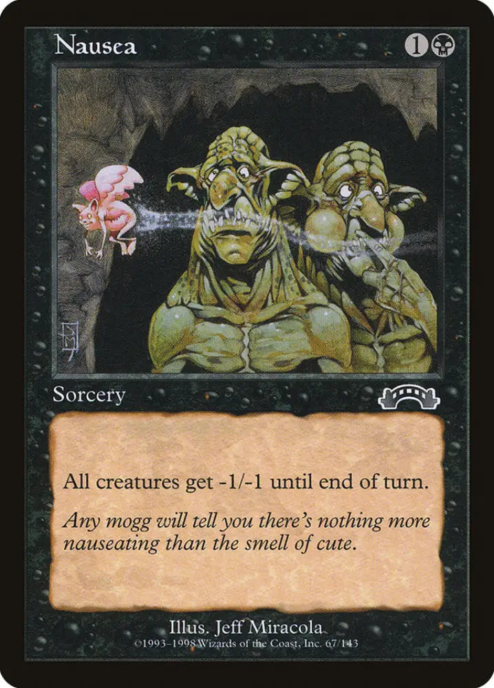 Nausea [Exodus] - MTG Single