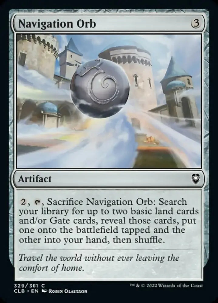 Navigation Orb [Commander Legends: Battle for Baldur’s Gate] - MTG Single