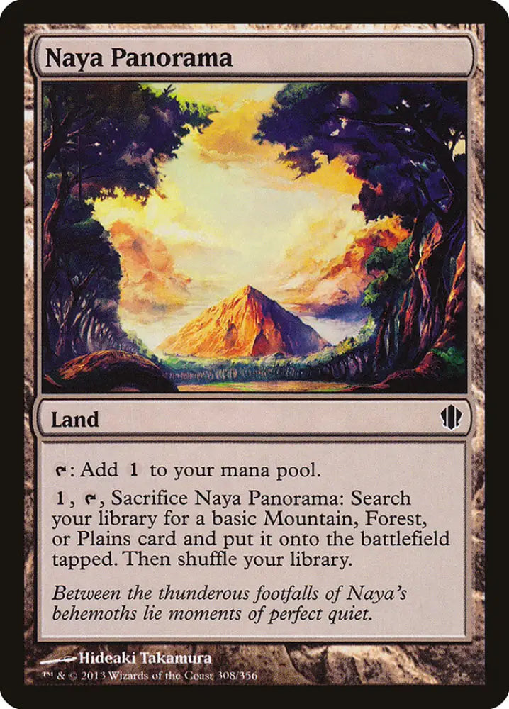 Naya Panorama [Commander 2013] - MTG Single