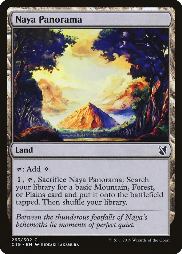 Naya Panorama [Commander 2019] - MTG Single