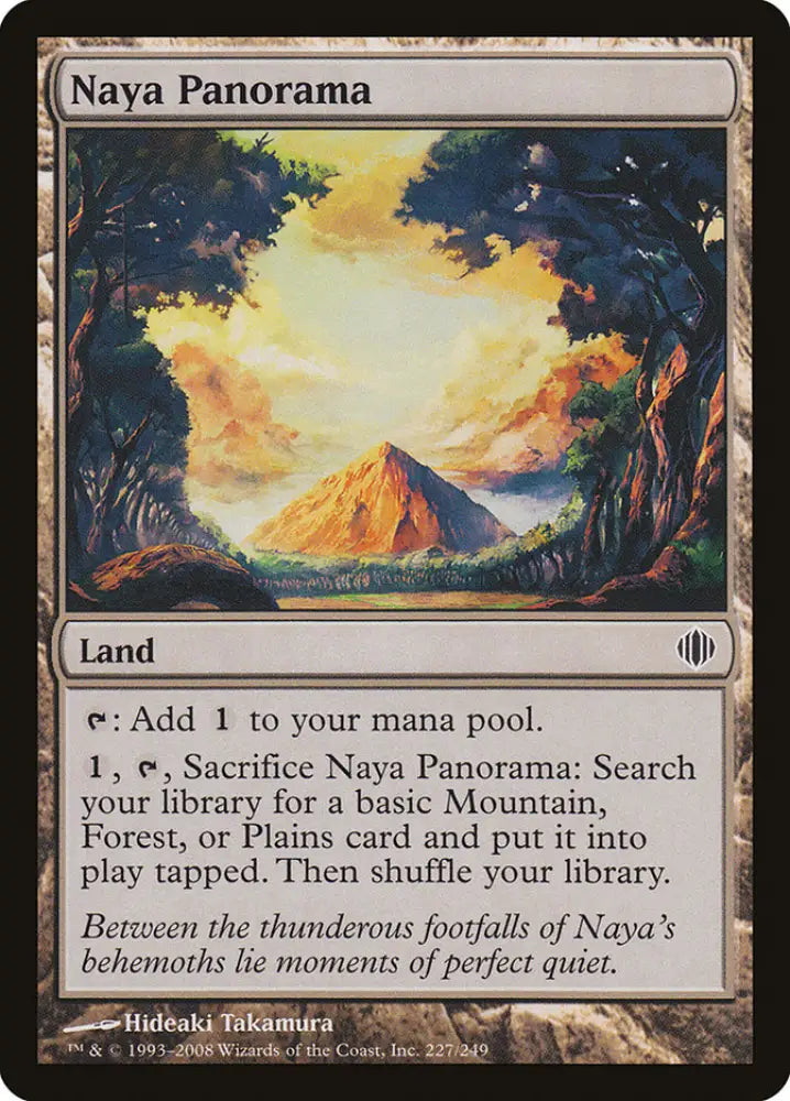 Naya Panorama [Shards of Alara] - MTG Single