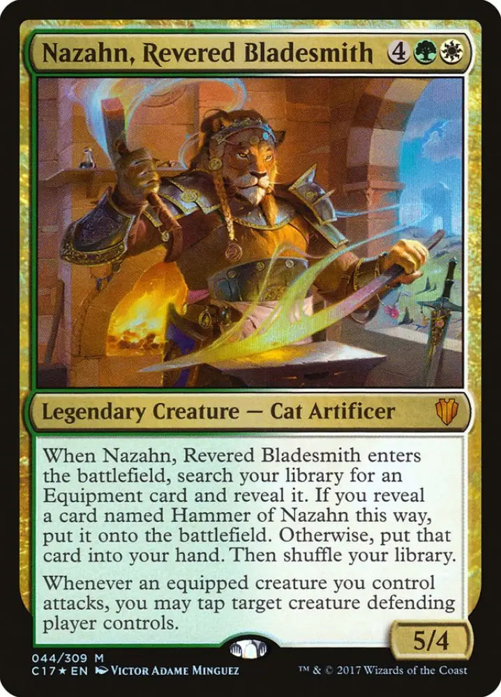 Nazahn Revered Bladesmith [Commander 2017] - MTG Single