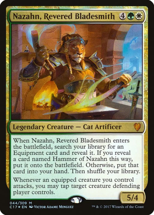 Nazahn Revered Bladesmith [Commander 2017] - MTG Single