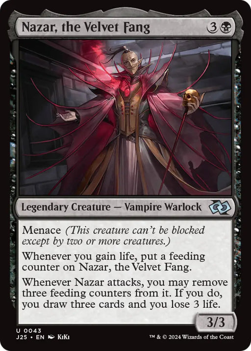 Nazar the Velvet Fang (Anime) [Foundations Jumpstart] - MTG Single