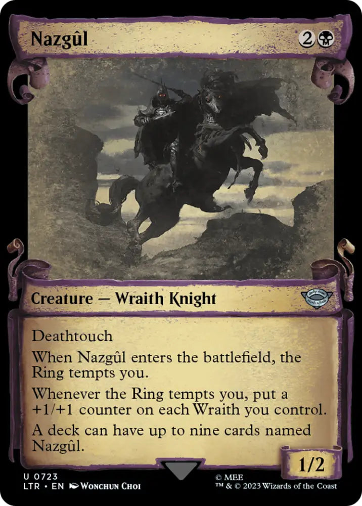 Nazgul (0723) [The Lord of the Rings: Tales of Middle-Earth Showcase Scrolls] - MTG Single