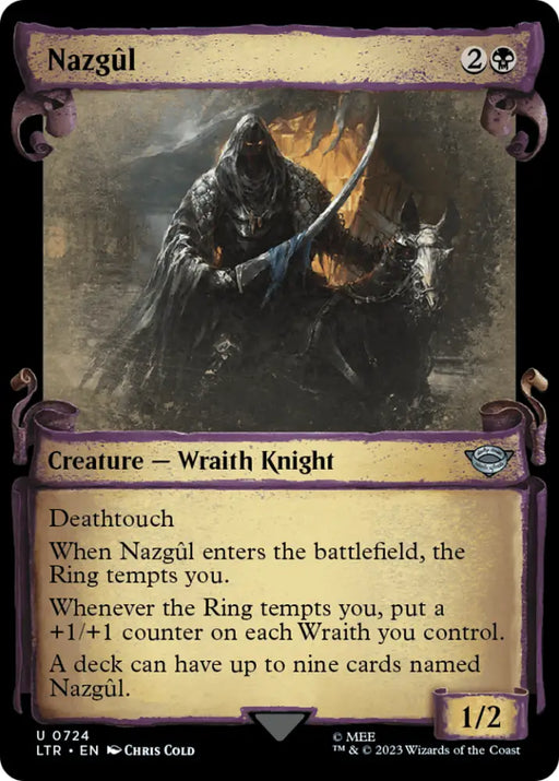 Nazgul (0724) [The Lord of the Rings: Tales of Middle-Earth Showcase Scrolls] - MTG Single
