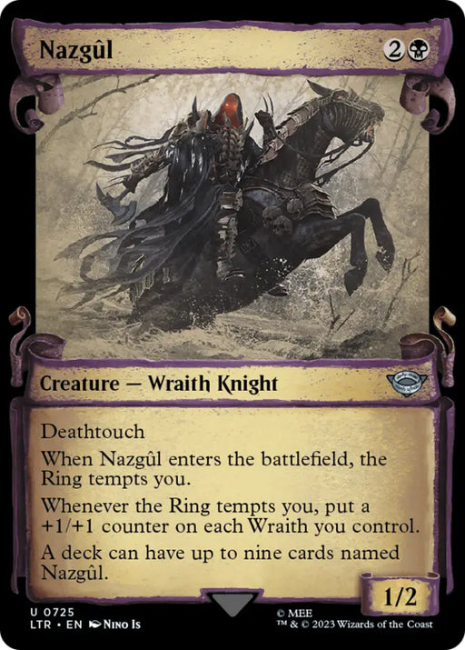 Nazgul (0725) [The Lord of the Rings: Tales of Middle-Earth Showcase Scrolls] - MTG Single