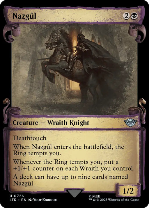 Nazgul (0726) [The Lord of the Rings: Tales of Middle-Earth Showcase Scrolls] - MTG Single