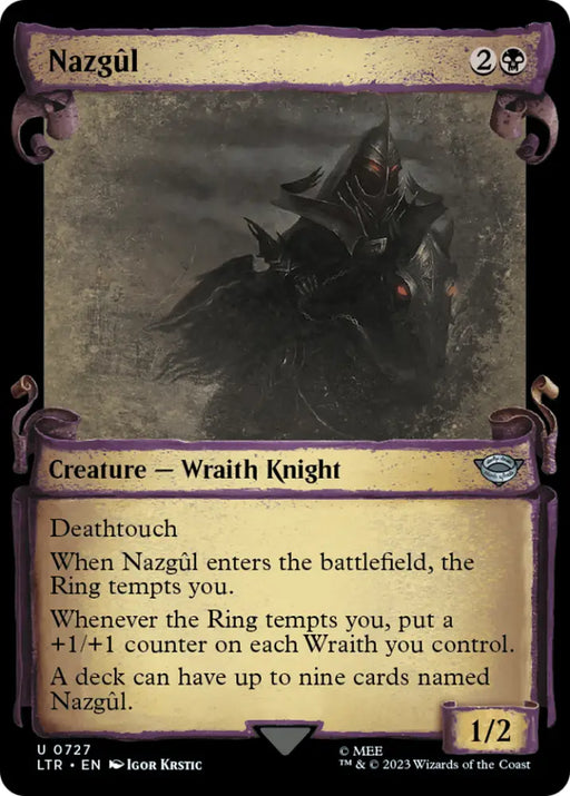 Nazgul (0727) [The Lord of the Rings: Tales of Middle-Earth Showcase Scrolls] - MTG Single