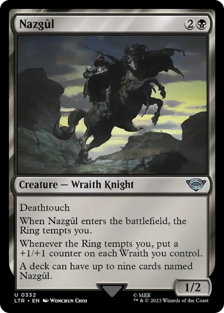Nazgul (332) [The Lord of the Rings: Tales of Middle-Earth] - MTG Single
