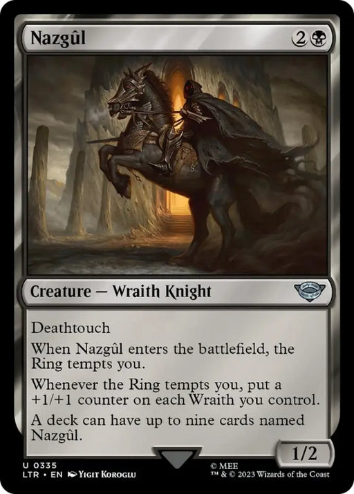Nazgul (335) [The Lord of the Rings: Tales of Middle-Earth] - MTG Single