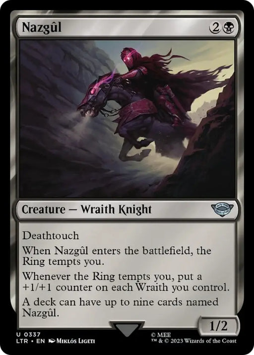 Nazgul (337) [The Lord of the Rings: Tales of Middle-Earth] - MTG Single