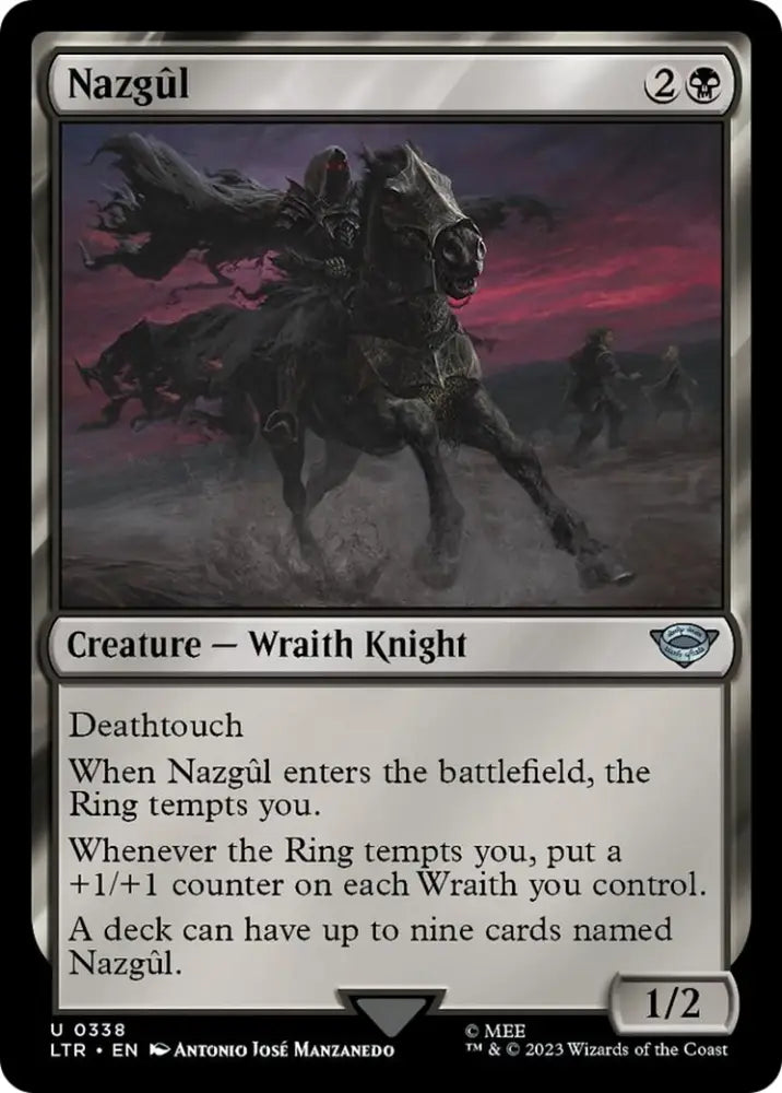 Nazgul (338) [The Lord of the Rings: Tales of Middle-Earth] - MTG Single