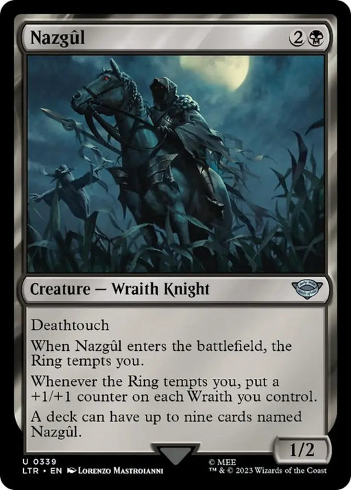 Nazgul (339) [The Lord of the Rings: Tales of Middle-Earth] - MTG Single