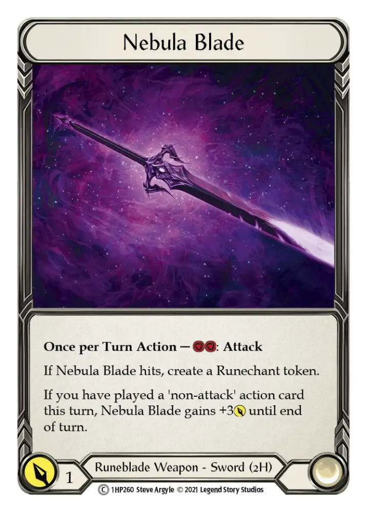 Nebula Blade [1HP260] (History Pack 1) - Flesh And Blood Single