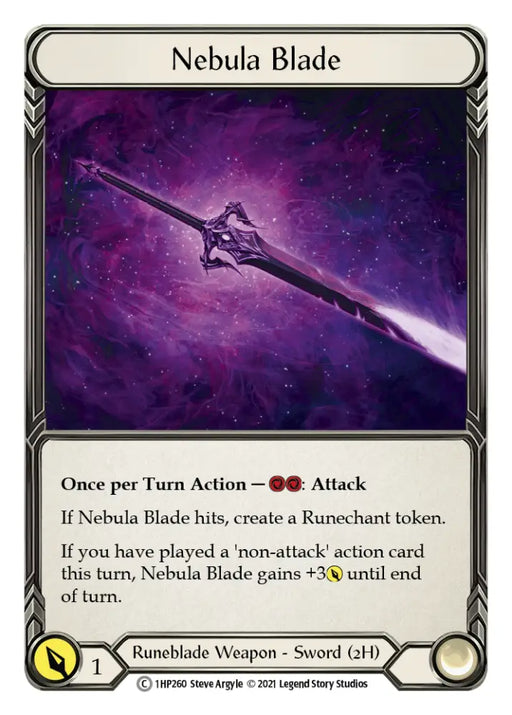 Nebula Blade [1HP260] (History Pack 1) - Flesh And Blood Single