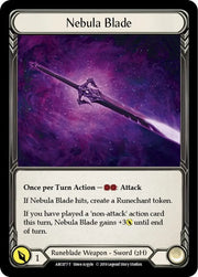 Nebula Blade // Viserai [Arcane Rising 1st Edition] - Flesh And Blood Single
