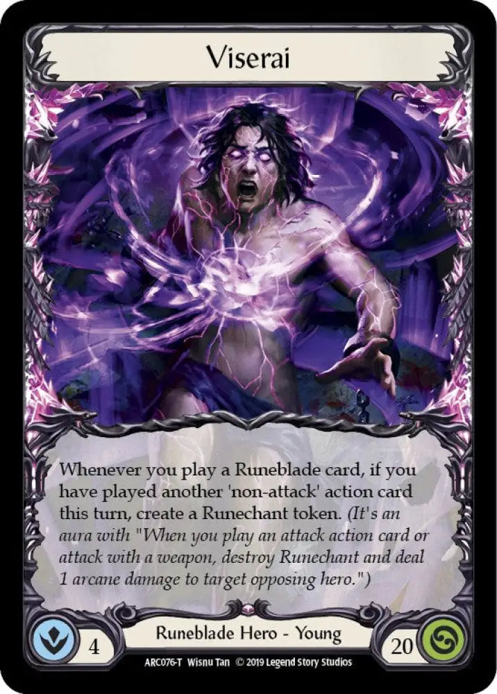 Nebula Blade // Viserai [Arcane Rising 1st Edition] - Flesh And Blood Single