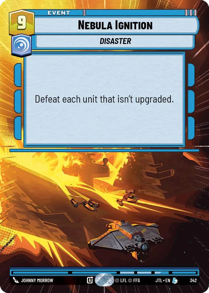 Nebula Ignition (Hyperspace) (342) [Jump to Lightspeed] - Star Wars: Unlimited Single
