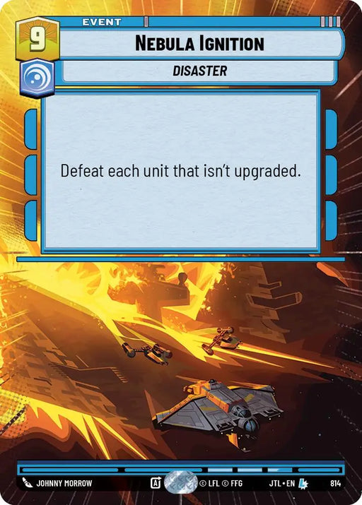 Nebula Ignition (Hyperspace Foil) (814) [Jump to Lightspeed] - Star Wars: Unlimited Single