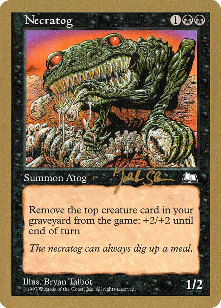 Necratog (Jakub Slemr) [World Championship Decks 1997] - MTG Single