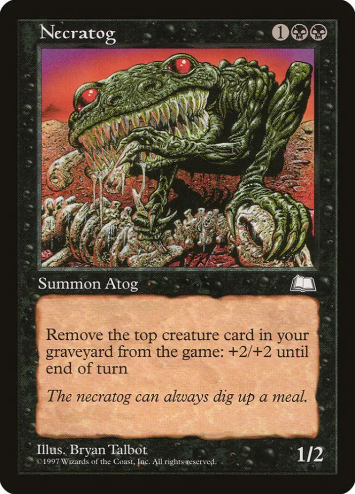 Necratog [Weatherlight] - MTG Single
