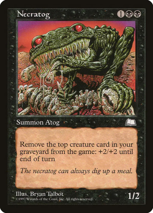 Necratog [Weatherlight] - MTG Single
